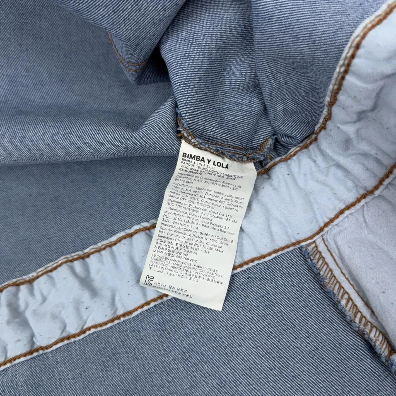 Bimba Y Lola Vestido Mini Jeans Azul P – photo 5